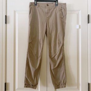 🍃EUC🍃 LAUREN Ralph Lauren Women's Tan Khaki Cargo Pants Joggers